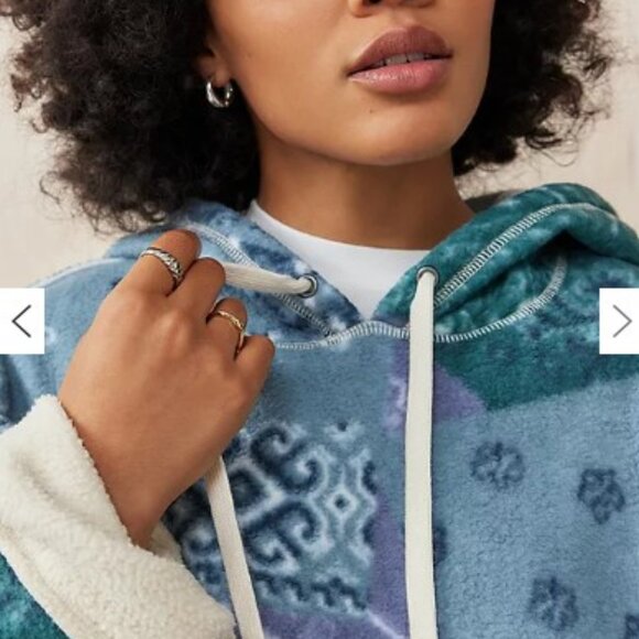 Urban Outfitters BDG Keaton Oversized Fleece Lined Hoodie - Picture 3 of 4